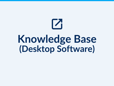 Knowledge Base (Desktop Software)
