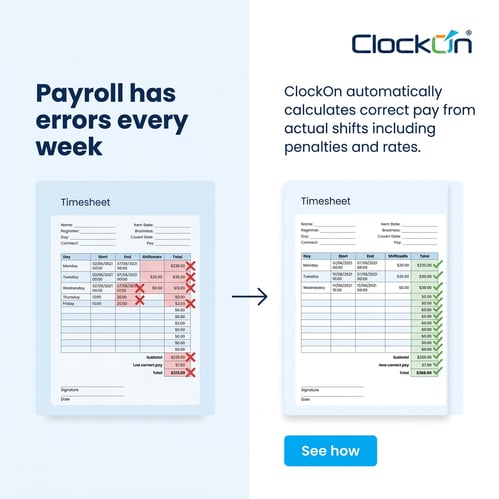 ClockOn demo