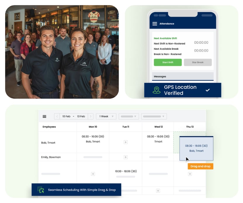 ClockOn software for sports clubs