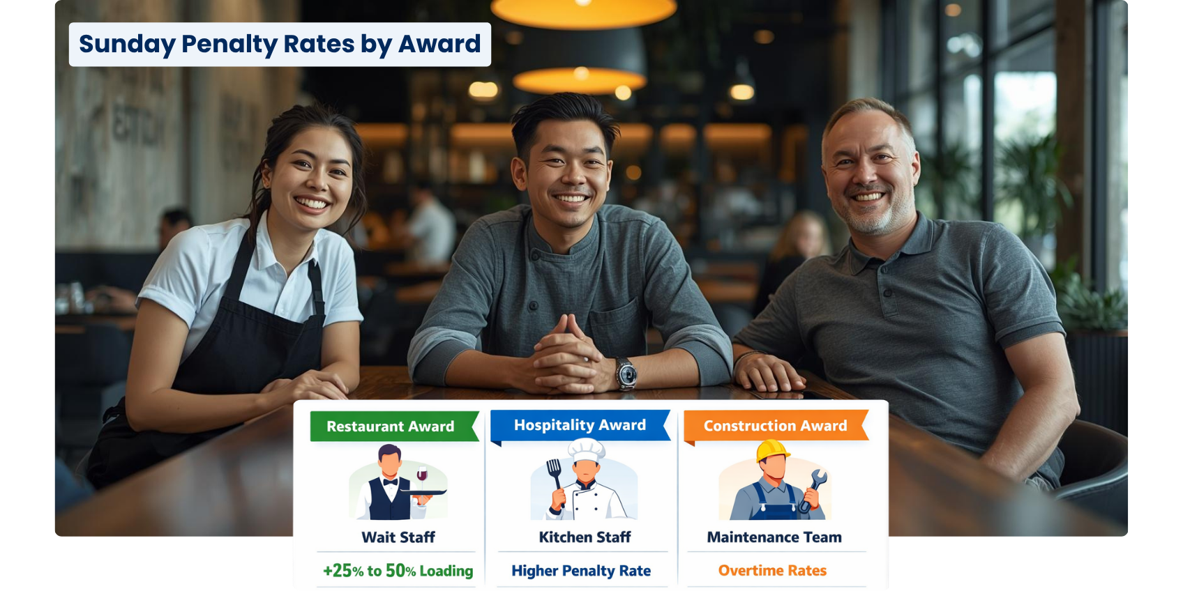 Sunday Penalty Rates Example