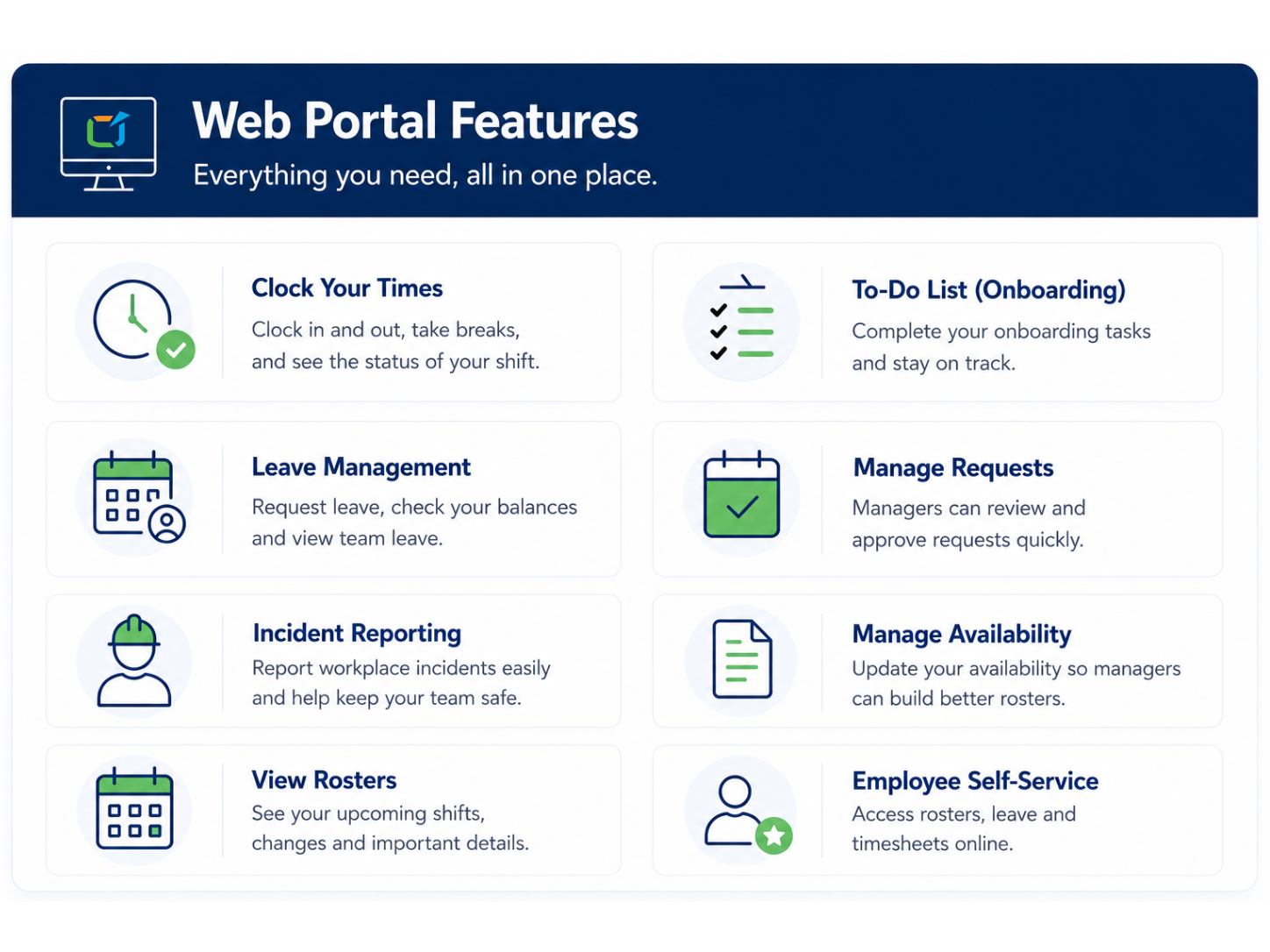 clockon web portal features (3)
