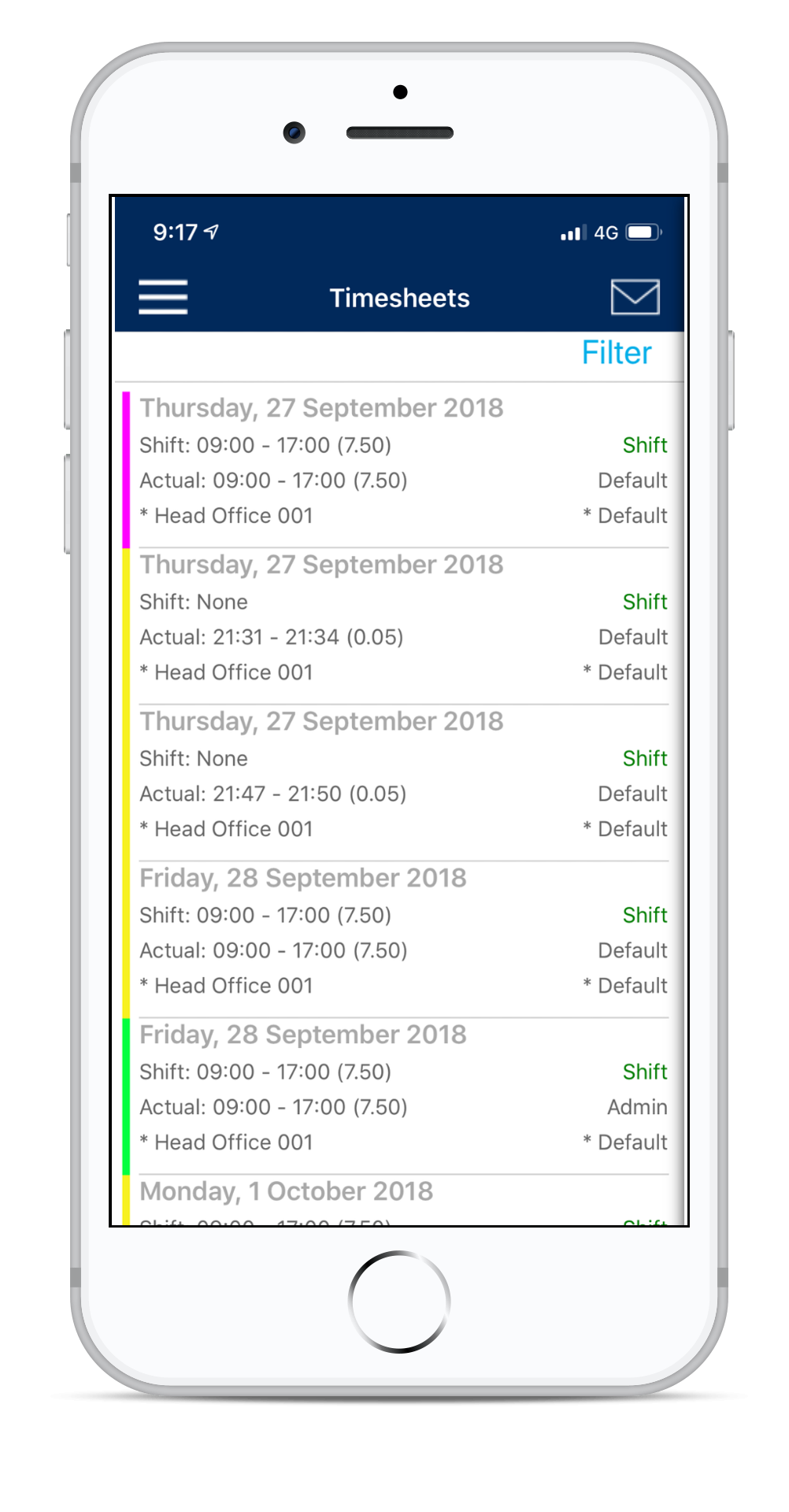 Timesheet App