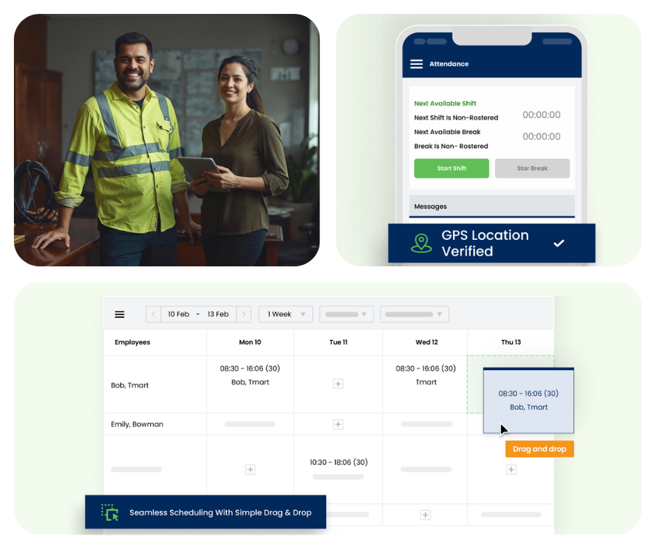 ClockOn software for Electricians