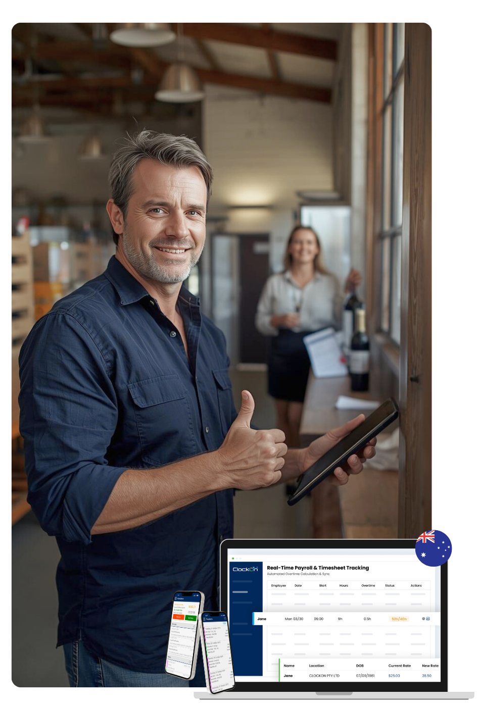Payroll, HR + Workforce Management Software for Wineries | ClockOn